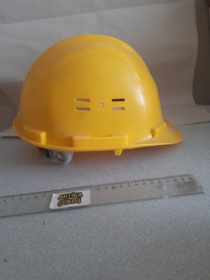 Sarı Minimalist is Kaskı essafe marka sıfır kask - Görsel 3