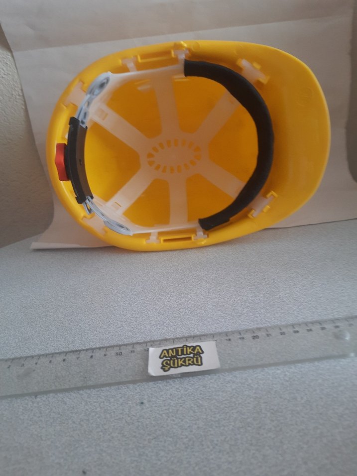 Sarı Minimalist is Kaskı essafe marka sıfır kask - Görsel 4