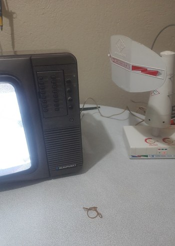 Gri Renk Retro Monitör tv tüplü - Görsel 3