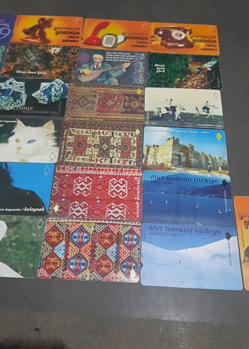 Çeşitli Temalı telefon Kartları 32 farklı çeşit - Görsel 5