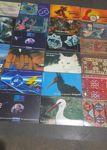 Çeşitli Temalı telefon Kartları 32 farklı çeşit - Görsel 4