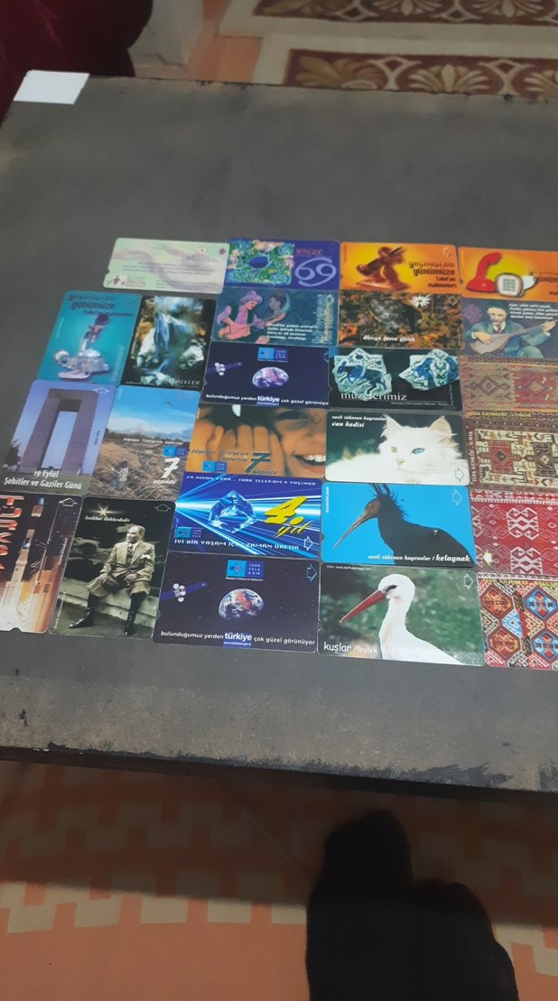 Çeşitli Temalı telefon Kartları 32 farklı çeşit - Görsel 2