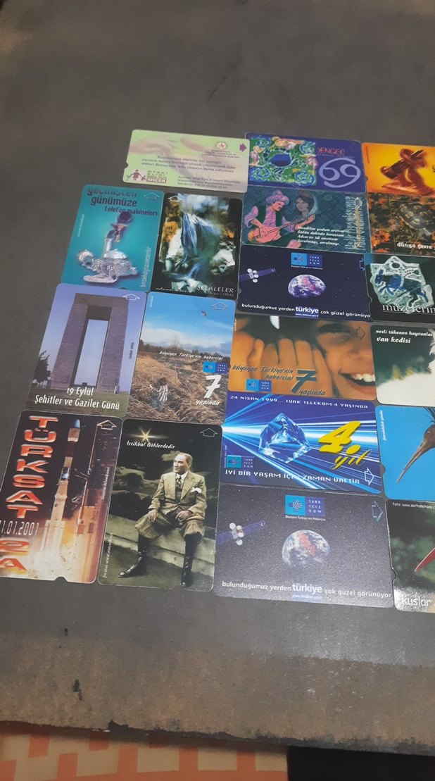 Çeşitli Temalı telefon Kartları 32 farklı çeşit - Görsel 3