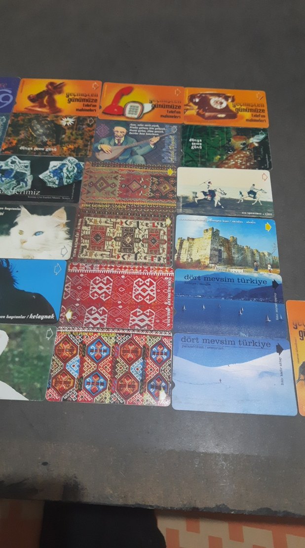 Çeşitli Temalı telefon Kartları 32 farklı çeşit - Görsel 5