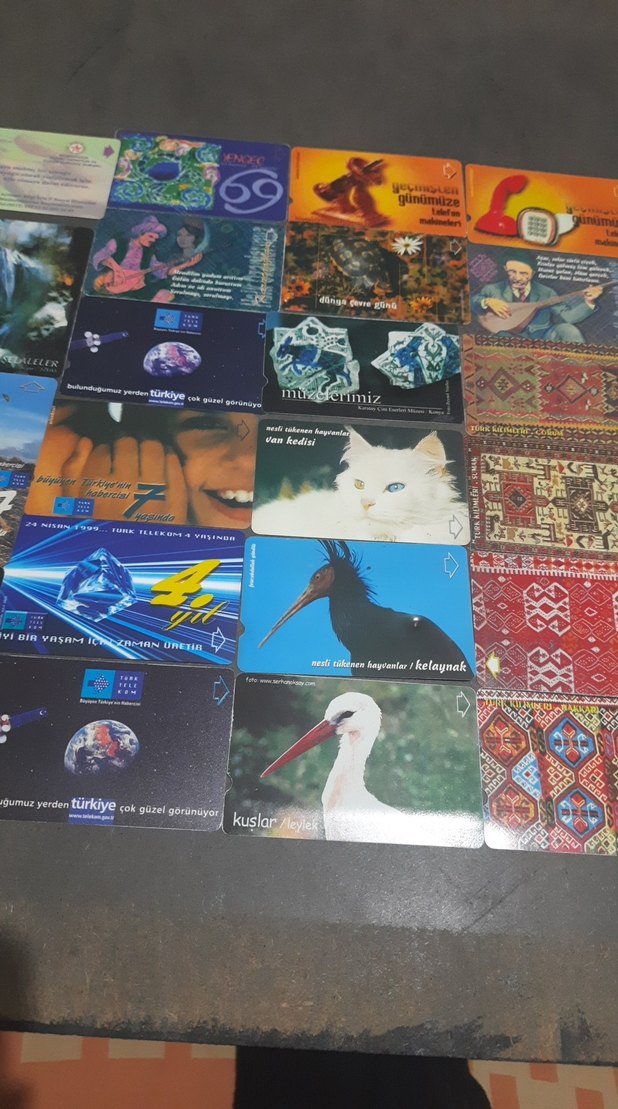 Çeşitli Temalı telefon Kartları 32 farklı çeşit - Görsel 4
