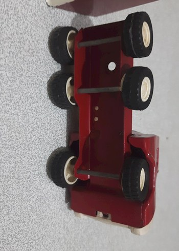 Kırmızı ziraat bankası Kamyon kumbara - Görsel 3