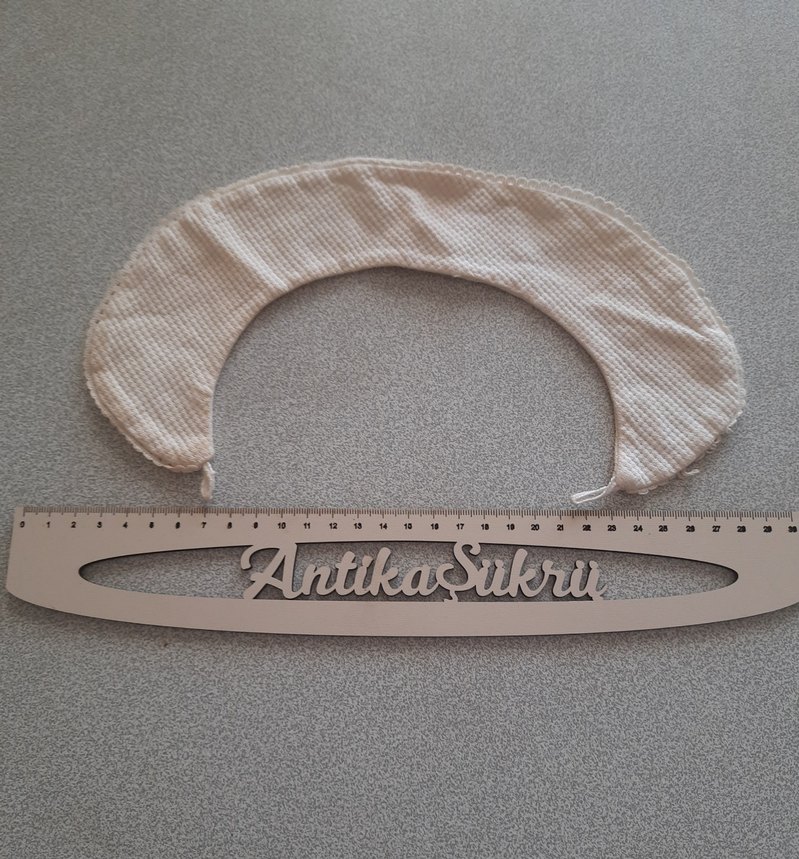 Beyaz okul  Önlüğü yaka - Görsel 2