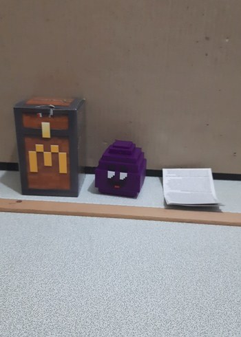 mc donald's minecraft sıfır oyuncak