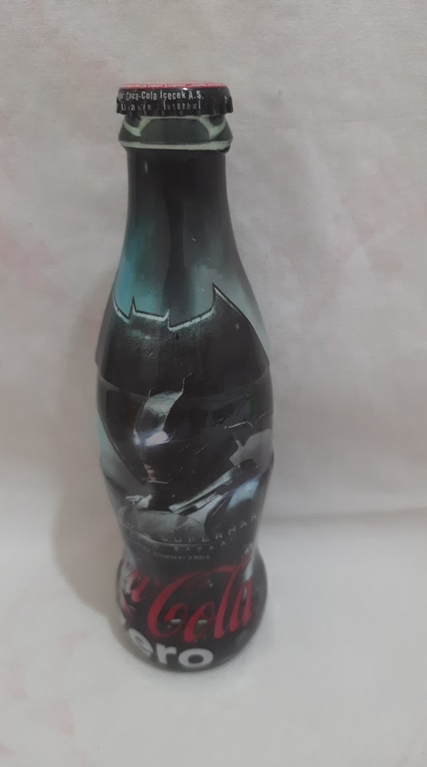 Siyah Coca-Cola Zero Şişesi - Görsel 2