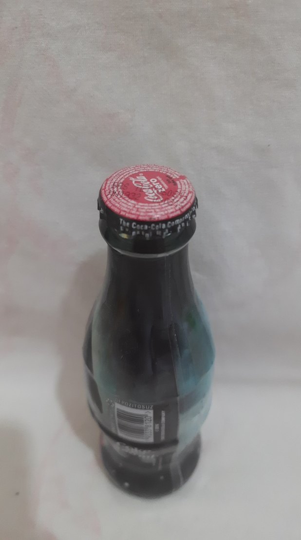 Siyah Coca-Cola Zero Şişesi - Görsel 5
