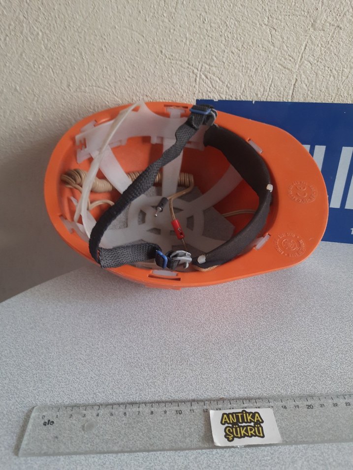 Turuncu Plastik Kaskı - Görsel 4