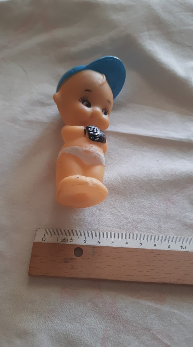 Pastel Bej Bebek Figürlü - Görsel 2