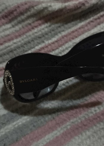 Bvlgari Siyah Tokalı Kadın Gözlüğü