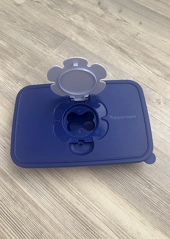 Tupperware Mavi Tupperware Islak Mendil Kabı Kapaklı