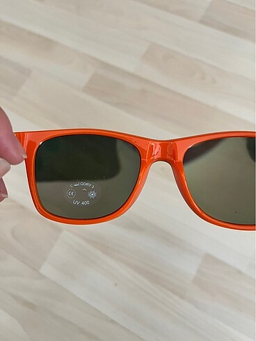 Aynalı turuncu renk güneş gözlüğü - Görsel 4