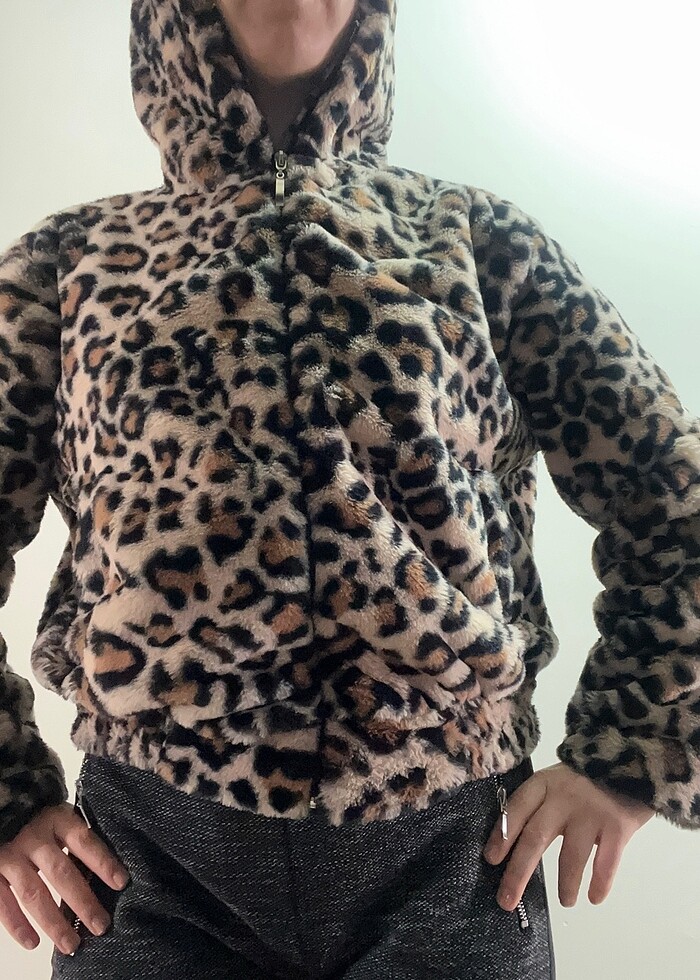 Leopar suni kürk - Görsel 4