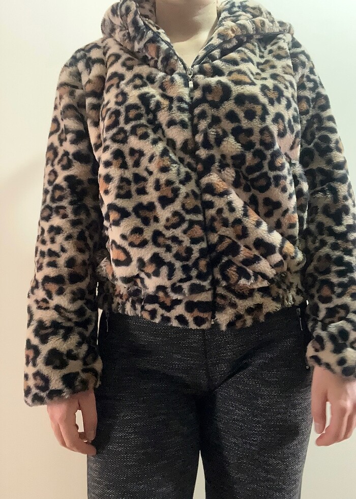 Leopar suni kürk - Görsel 5