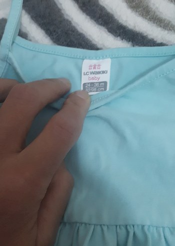 Kelebek Baskılı Mor Kız Elbisesi - Görsel 4