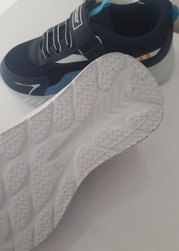 Mavi Erkek Çocuk Spor Ayakkabı Velcro Bantlı - Görsel 5