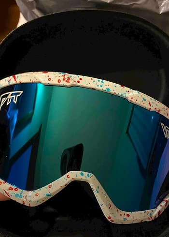 Mavi Tie-Dye Kayak Gözlüğü Velcro Bantlı - Görsel 6