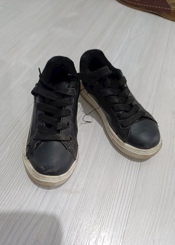 Siyah Erkek Çocuk Günlük Spor Ayakkabı