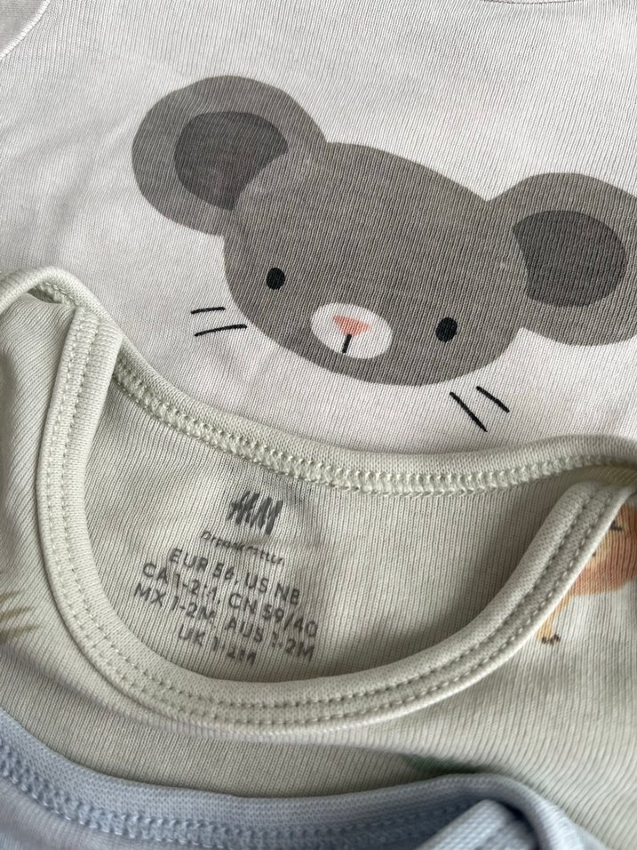 Pamuk Kısa Kollu Bebek Body Seti - Görsel 2