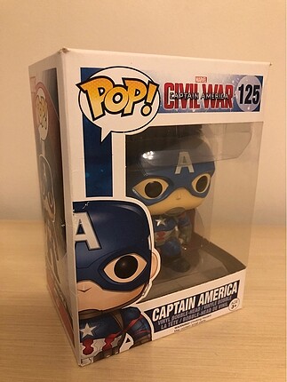 Funko Pop Marvel 125 Captain America - Captain Americ