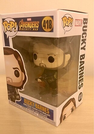 Funko (Orijinal) Funko Pop Marvel 418 Avengers Infinity War Bucky Barn