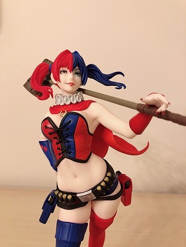  Beden Renk Kotobukiya Bishoujo Statue Harley Quinn New 52 PVC DC Comics