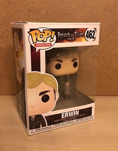 Funko Pop Attack on Titan Erwin Smith Figür