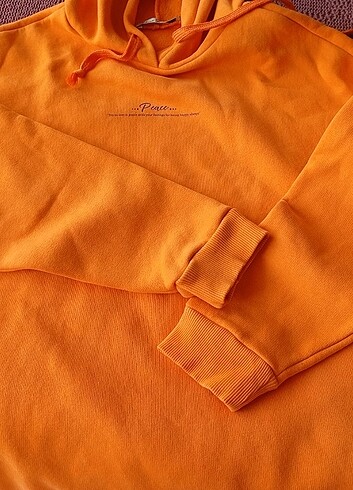 m Beden turuncu Renk Vena sweatshirt