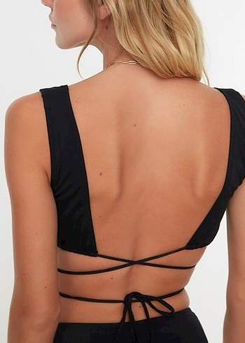 H&M Siyah bikini üst