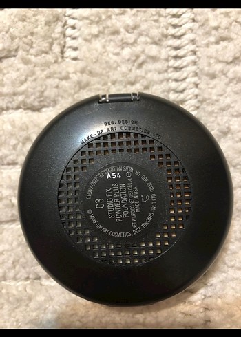  Beden Renk Mac Studio Fix Powder Plus Mat Pudra fondoten C3 - 15g
