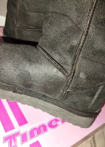 Kadın Siyah Süet Ugg Bot - Görsel 9