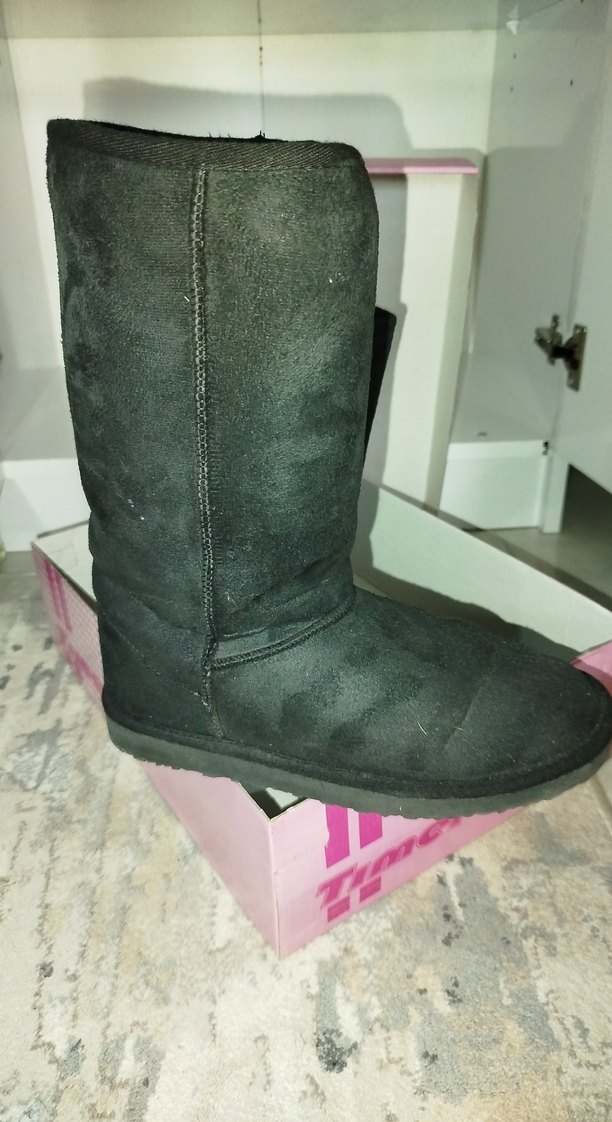 Kadın Siyah Süet Ugg Bot - Görsel 2