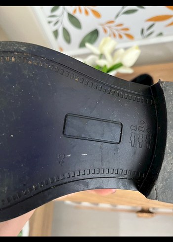 Siyah Parlak Desenli Klasik Erkek Ayakkabı - Görsel 3