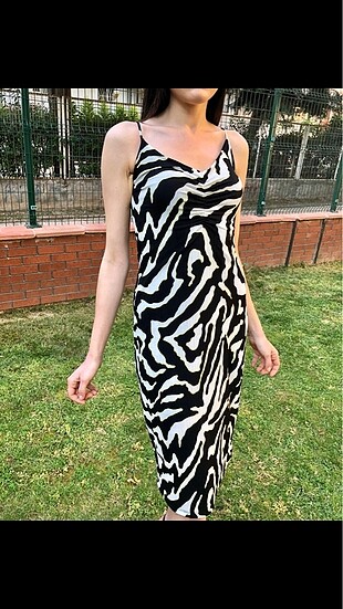 Zara Zara zebra elbise