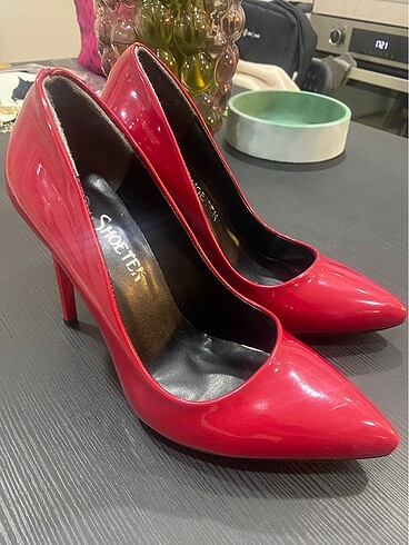 Shoe Tek Kırmızı Stiletto