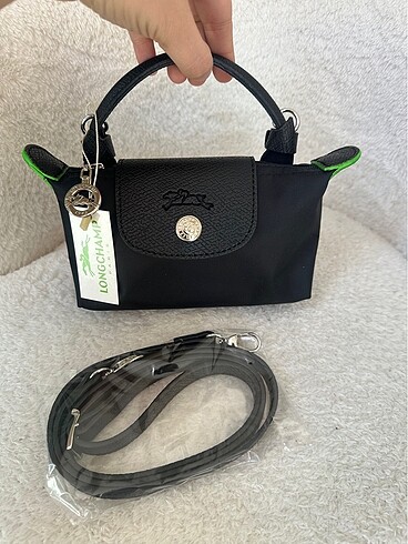 Longchamp Xs Siyah Fosfor