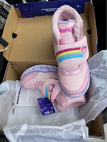 33 Beden pembe Renk SKECHER BOT 33.5