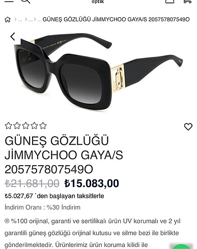 Jimmy Choo Jimmy choo gözlük