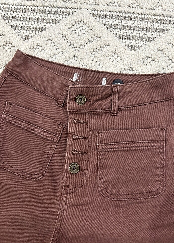 Kahverengi pantolon - Görsel 4