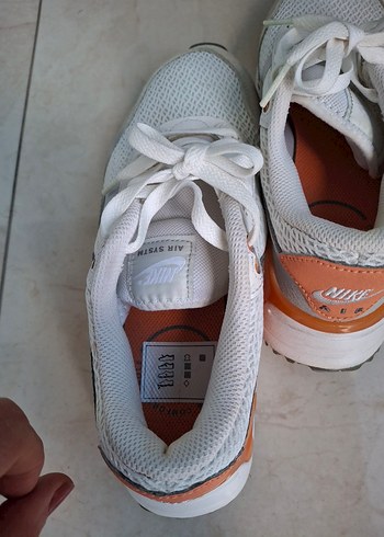 Beyaz Bağcıklı Kadın Spor Ayakkabı - Görsel 5