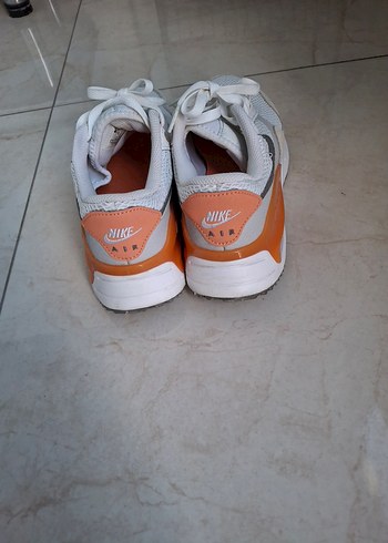 Beyaz Bağcıklı Kadın Spor Ayakkabı - Görsel 6