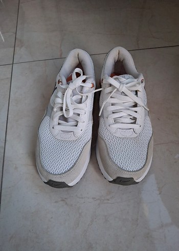 Beyaz Bağcıklı Kadın Spor Ayakkabı - Görsel 2