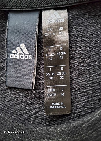 Adidas Kısa Kollu Sweatshirt - Görsel 5