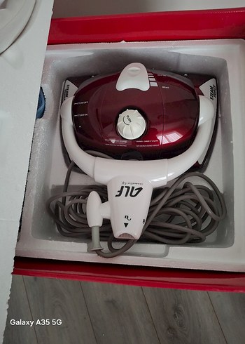 ALF STEAM FORCE HERO Kırmızı Buharlı Temizleyici - Görsel 2