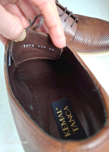 Kemal Tanca Deri Bağcıklı Erkek Ayakkabı - Görsel 4