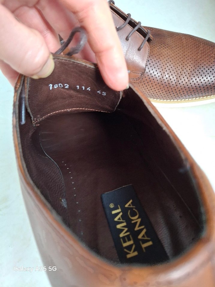 Kemal Tanca Deri Bağcıklı Erkek Ayakkabı - Görsel 4