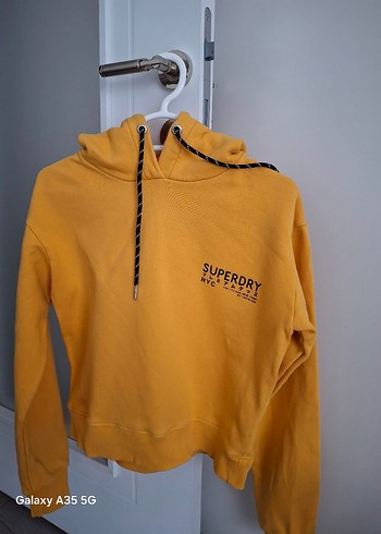 Süperdir Orijünal Kapüşonlu Kadın Sweatshirt - Görsel 5